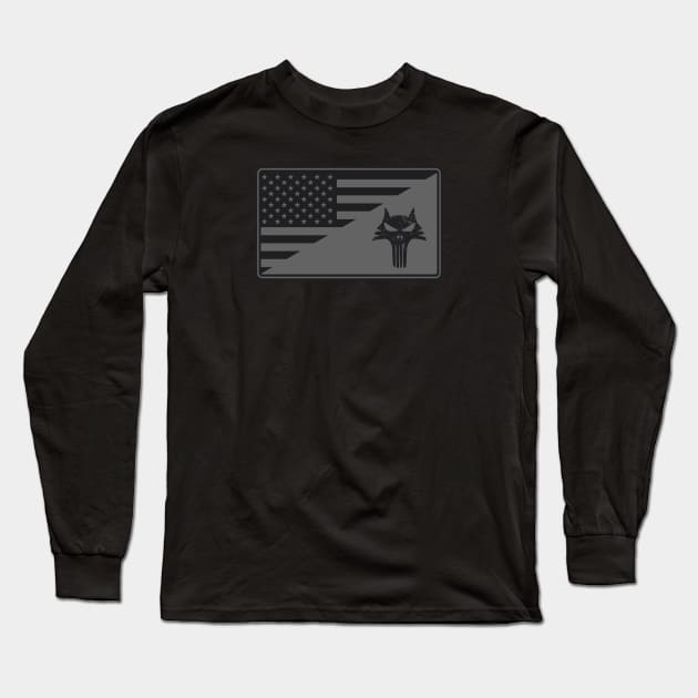 US K9 Handler Patch (subdued) Long Sleeve T-Shirt by Firemission45